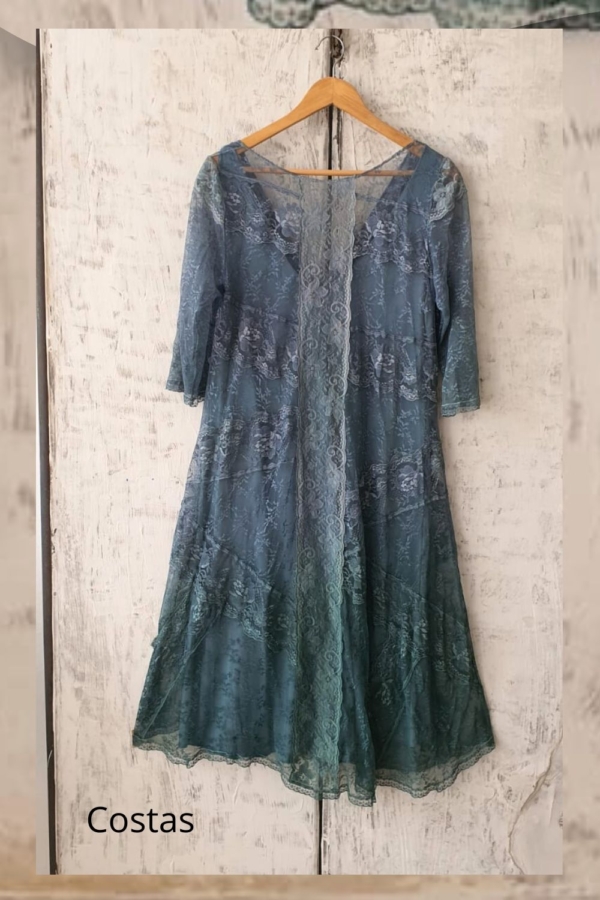 vestido longuete renda manguinha - Image 2