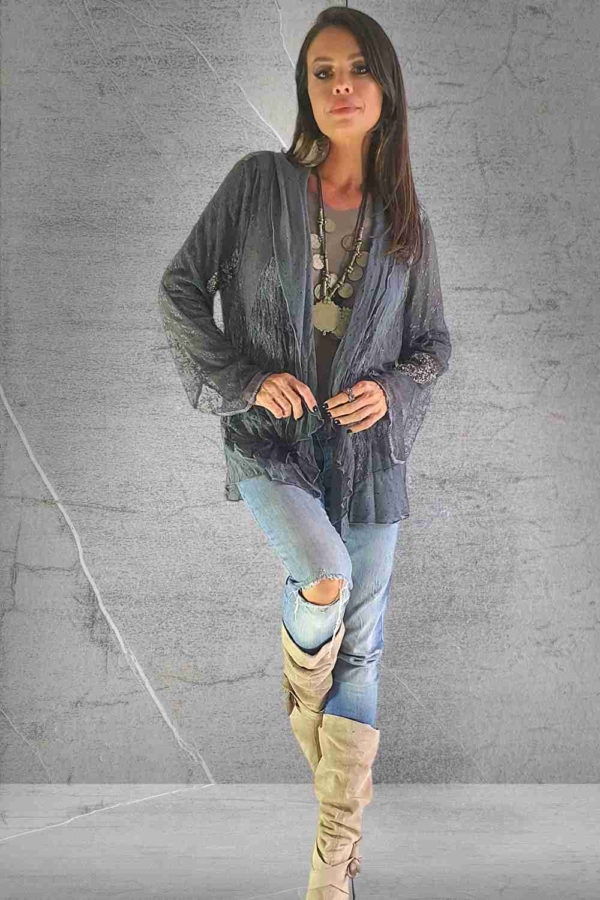 casaco patchwork boho chic - Image 4