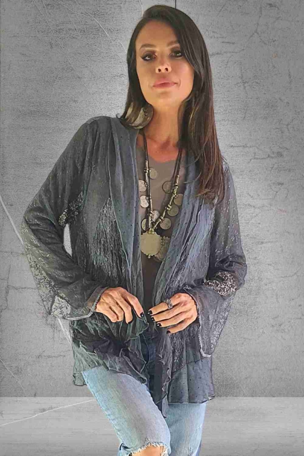 casaco patchwork boho chic