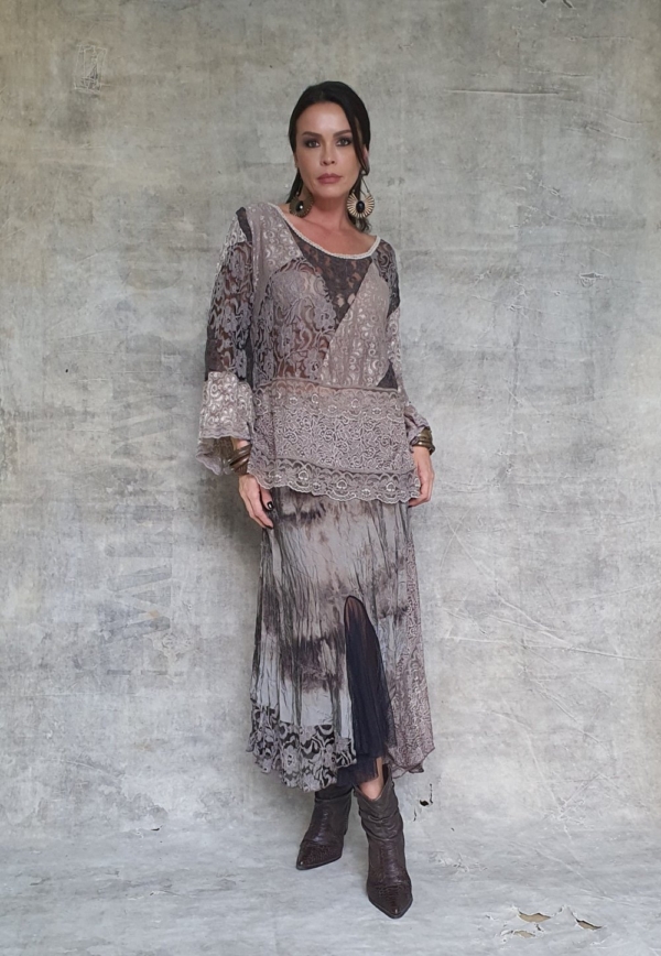 Conjunto de saia boho chic