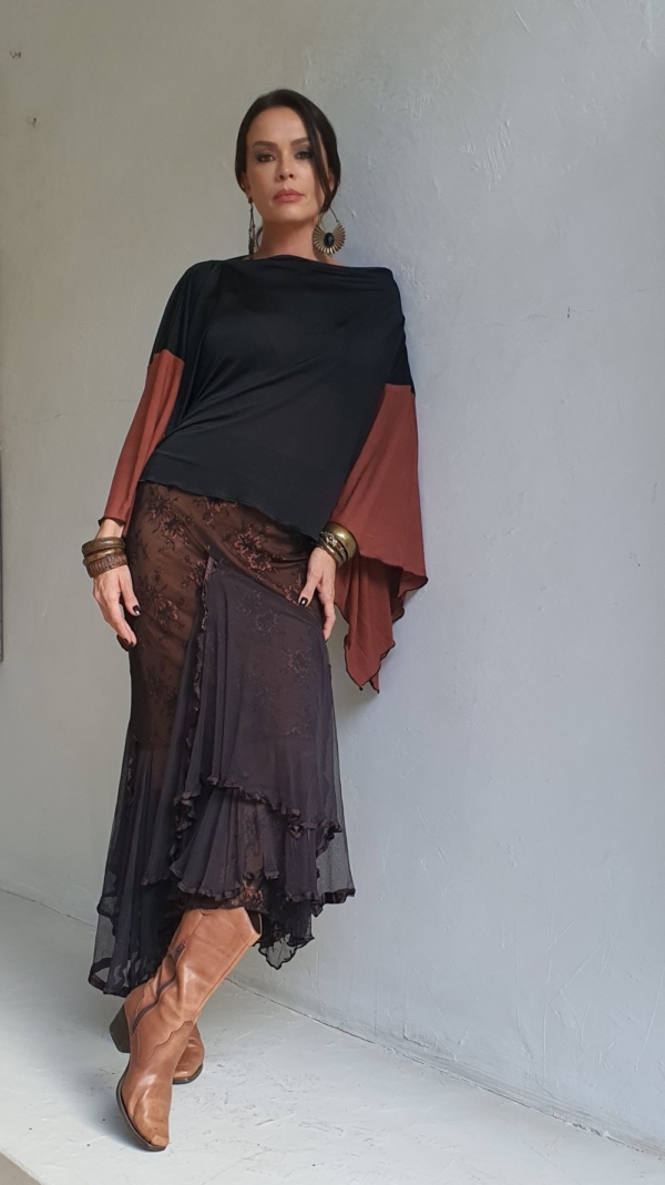 Conjunto de saia e blusa ampla - Image 4