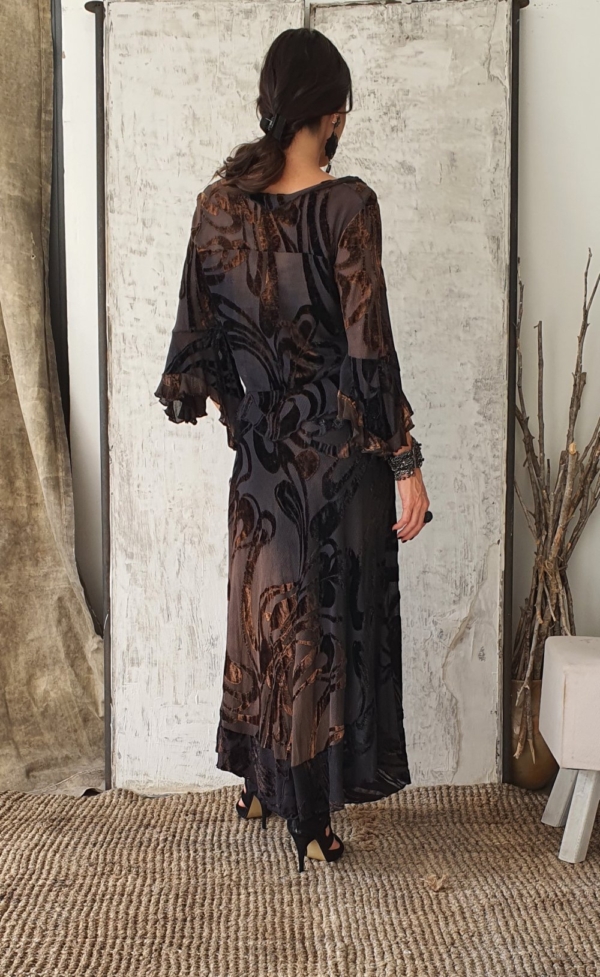 Conjunto de saia e blusa devore - Image 3