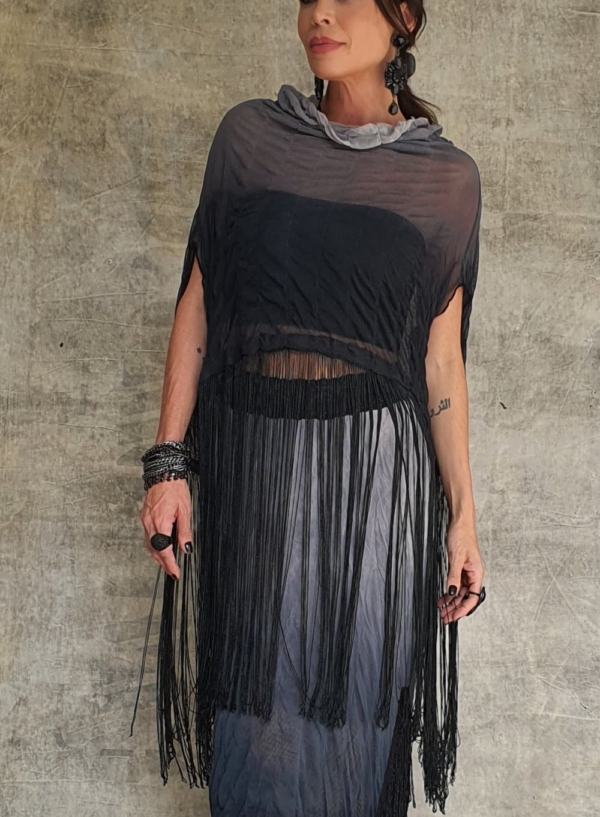 Conjunto de saia e blusa franjas - Image 3