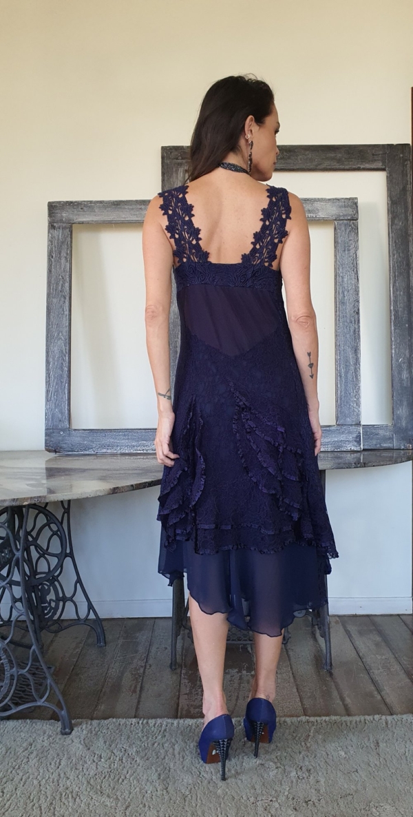 Vestido longuete renda - Image 4