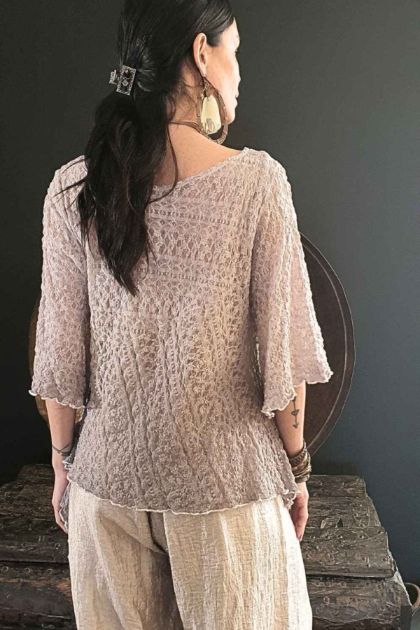 blusa de pontas degradé - Imagem 5