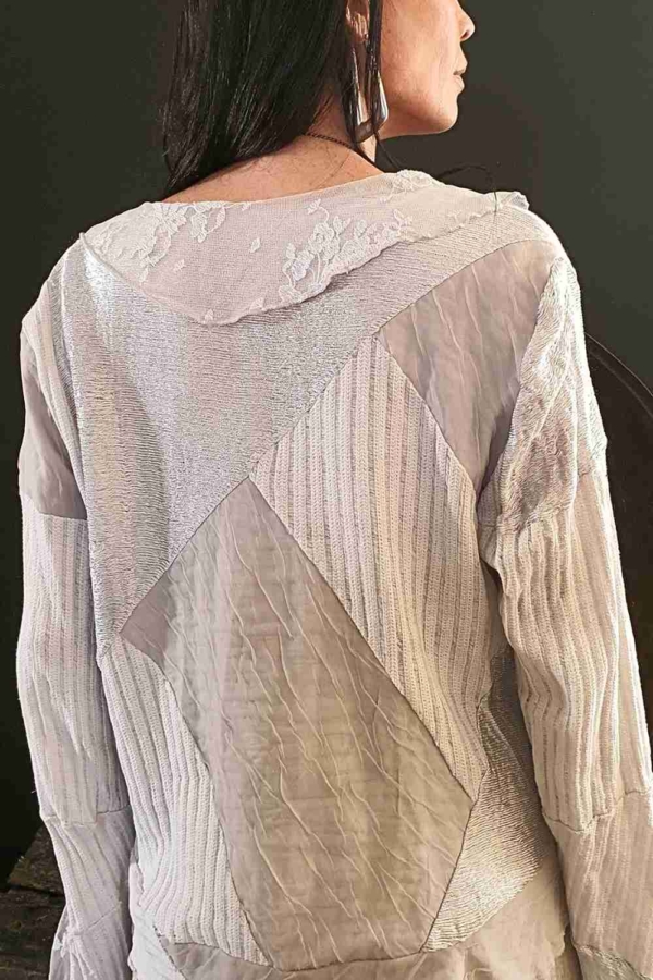 blusa patchwork off - Imagem 2