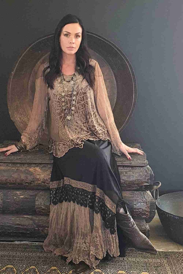 conjunto saia longa boho chic - Imagem 4
