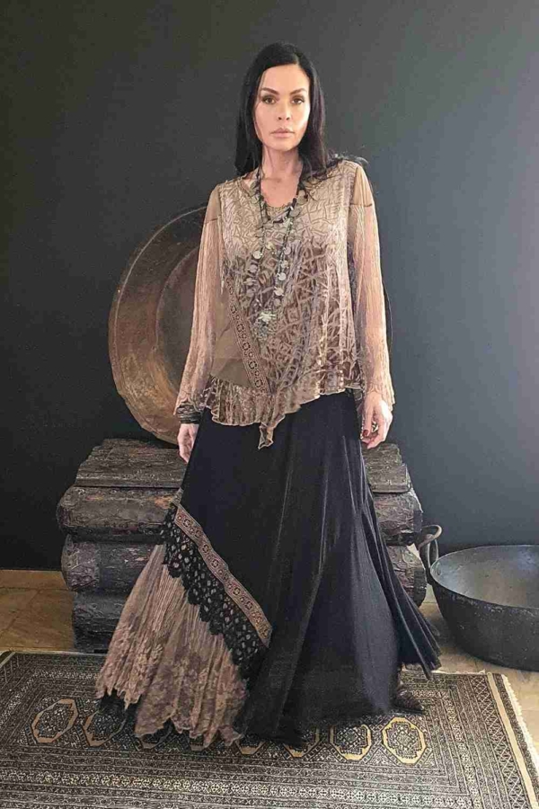 conjunto saia longa boho chic - Imagem 5