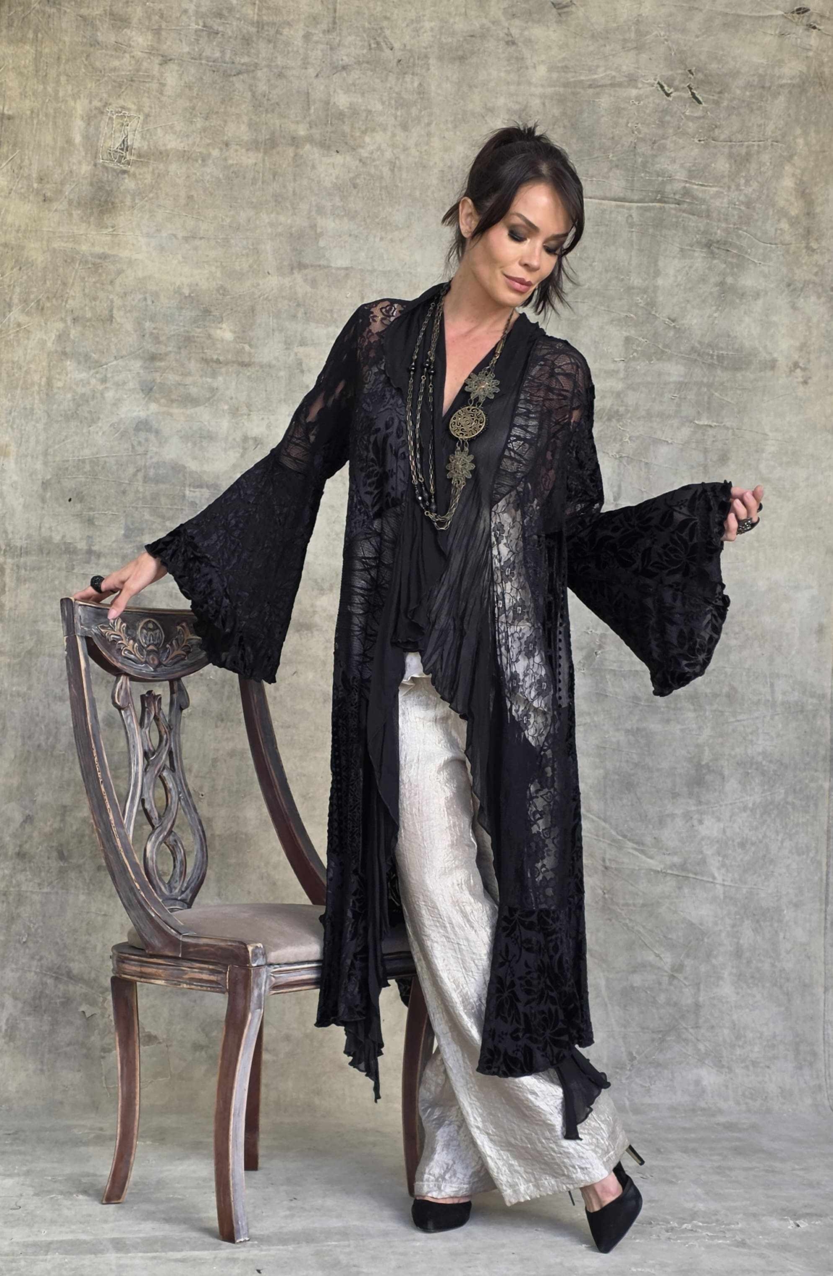 capa alongada renda patchwork - Imagem 6