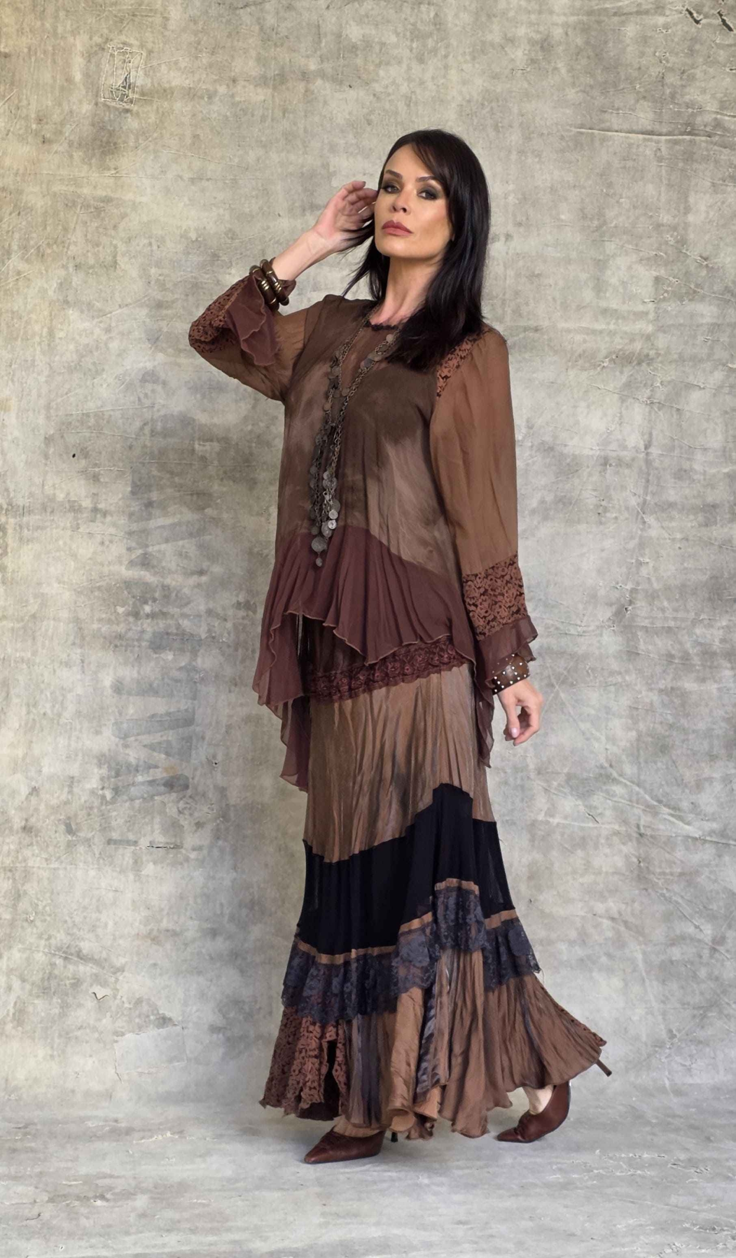 conjunto saia longa gipsy - Imagem 5
