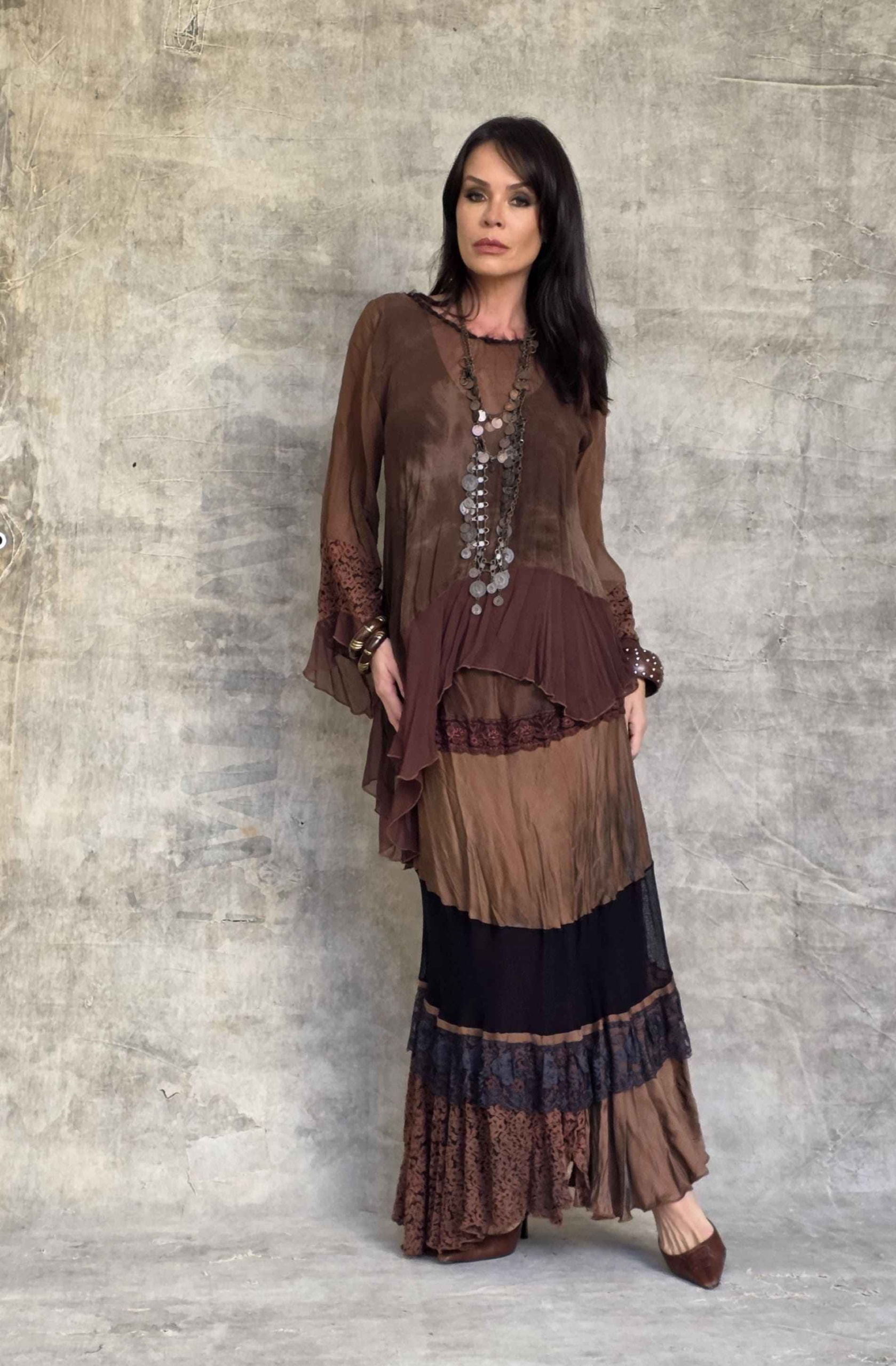 conjunto saia longa gipsy - Imagem 7