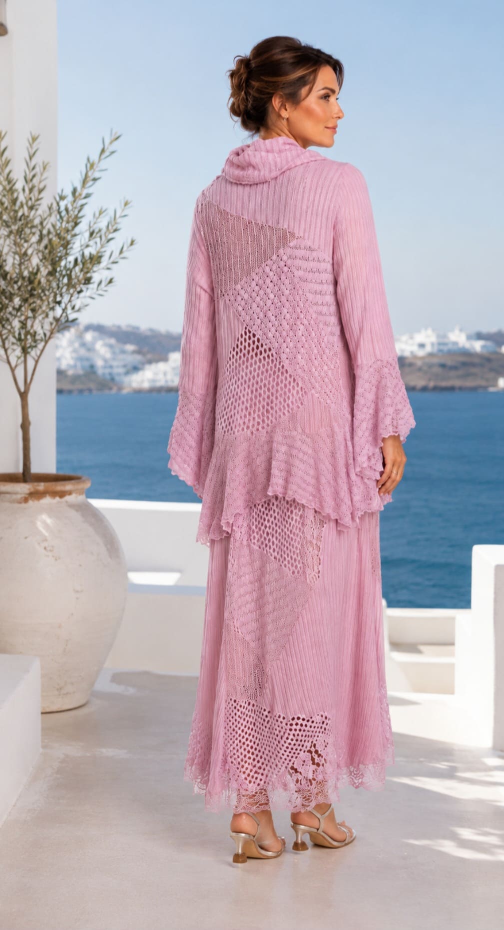 conjunto pé na areia rosa - Imagem 4