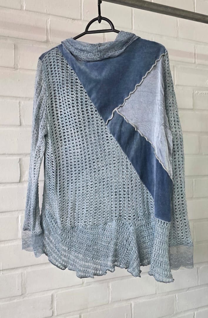 blusa índigo blue boho chic - Imagem 5