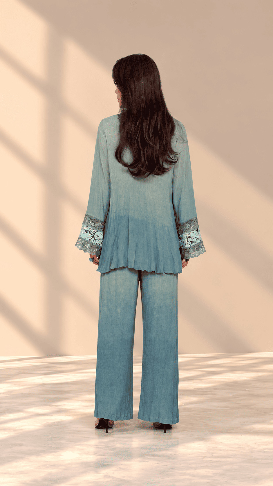 conjunto calça confy e blazer manga - Imagem 4