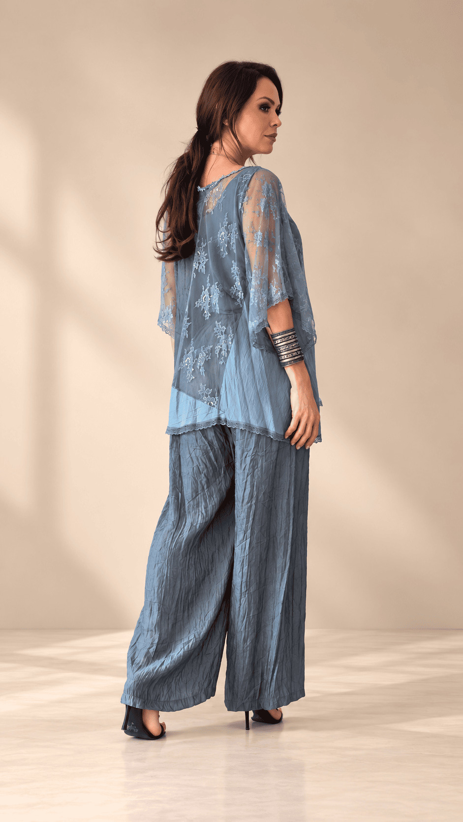conjunto de calça turquesa - Imagem 5