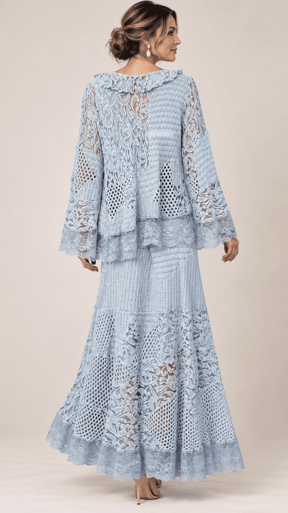 conjunto mix tricot & renda - Imagem 2