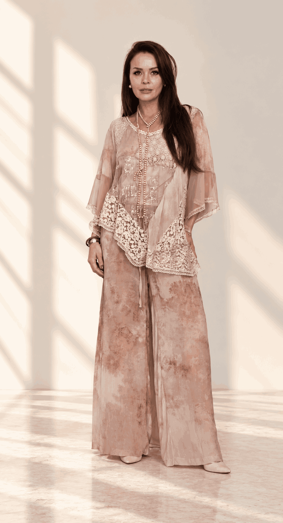 conjunto de calça nuances rose